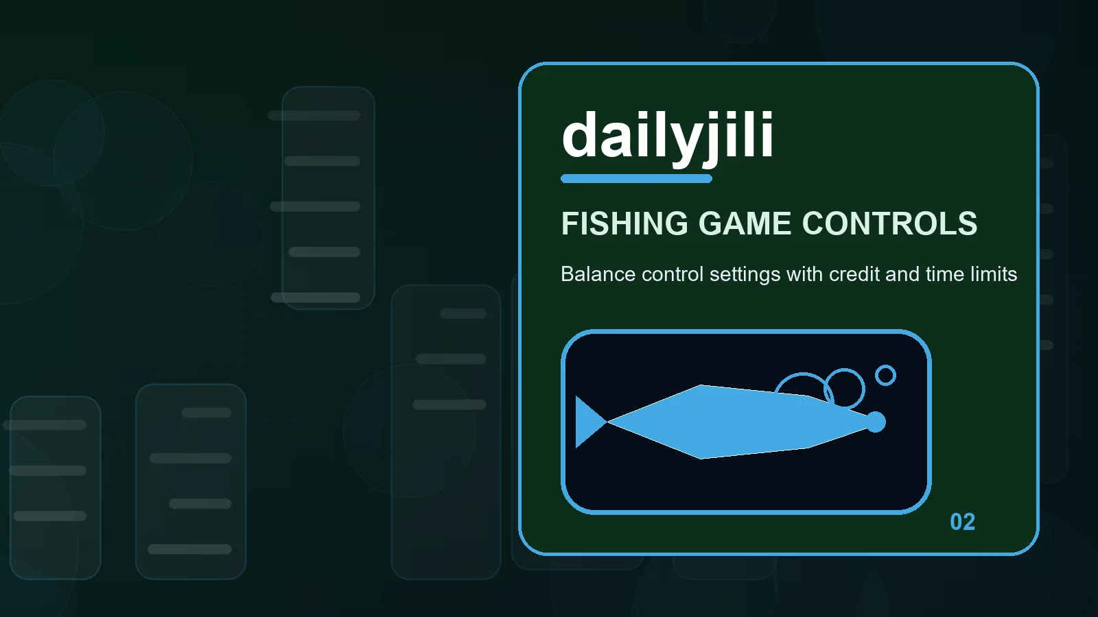 dailyjili fishing games illustration for a practical check for target types
