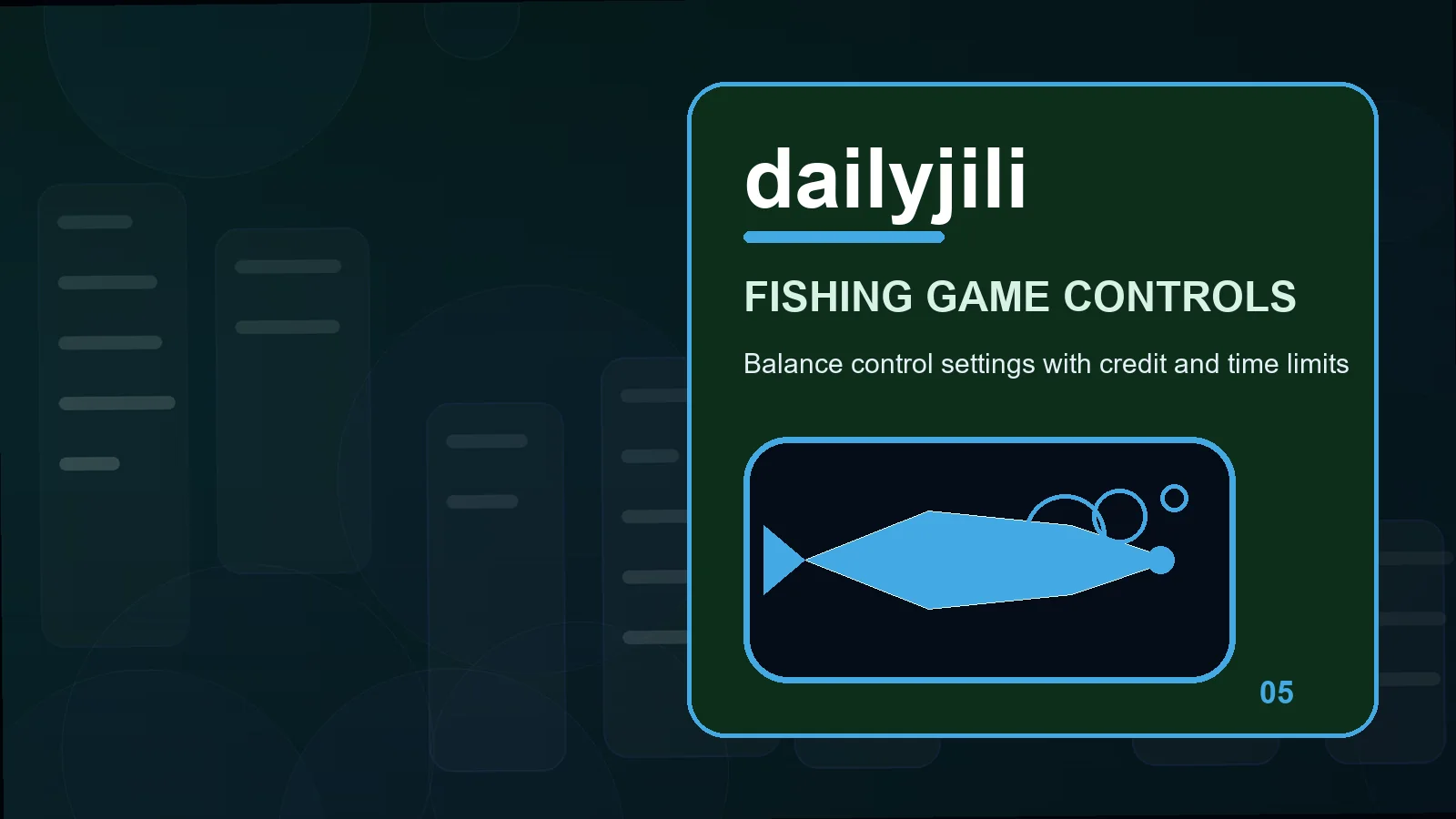 dailyjili fishing games illustration for a practical check for connection recovery