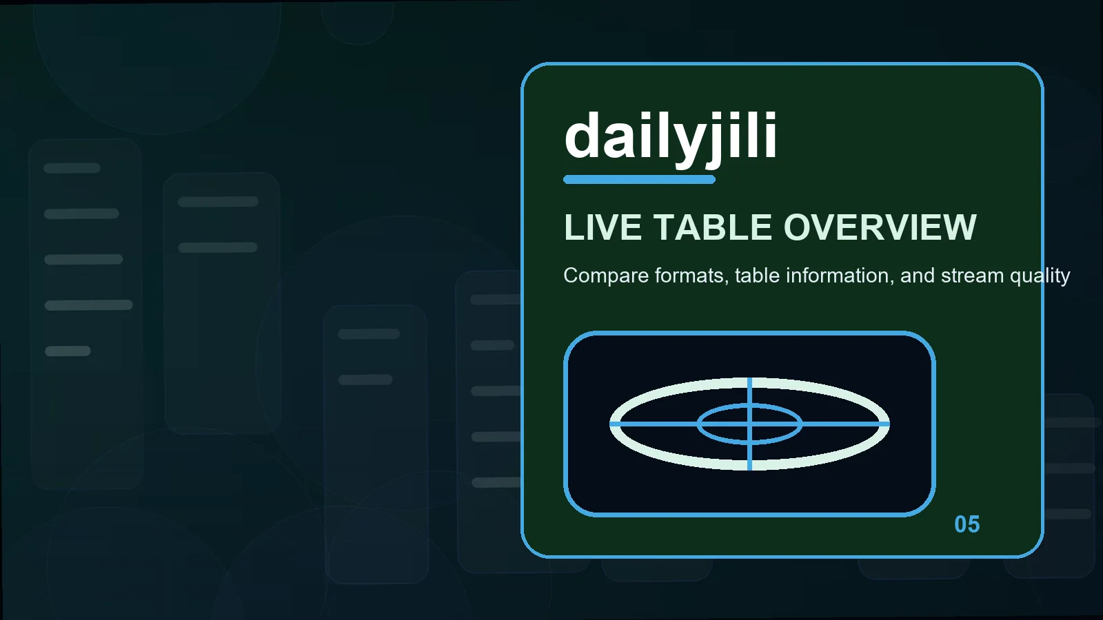dailyjili live casino illustration for a practical check for table format