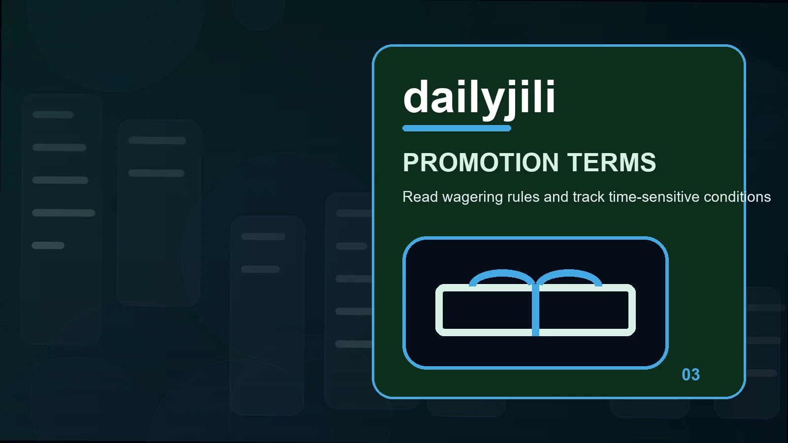 dailyjili promotions illustration for how to review withdrawal limits before the next step