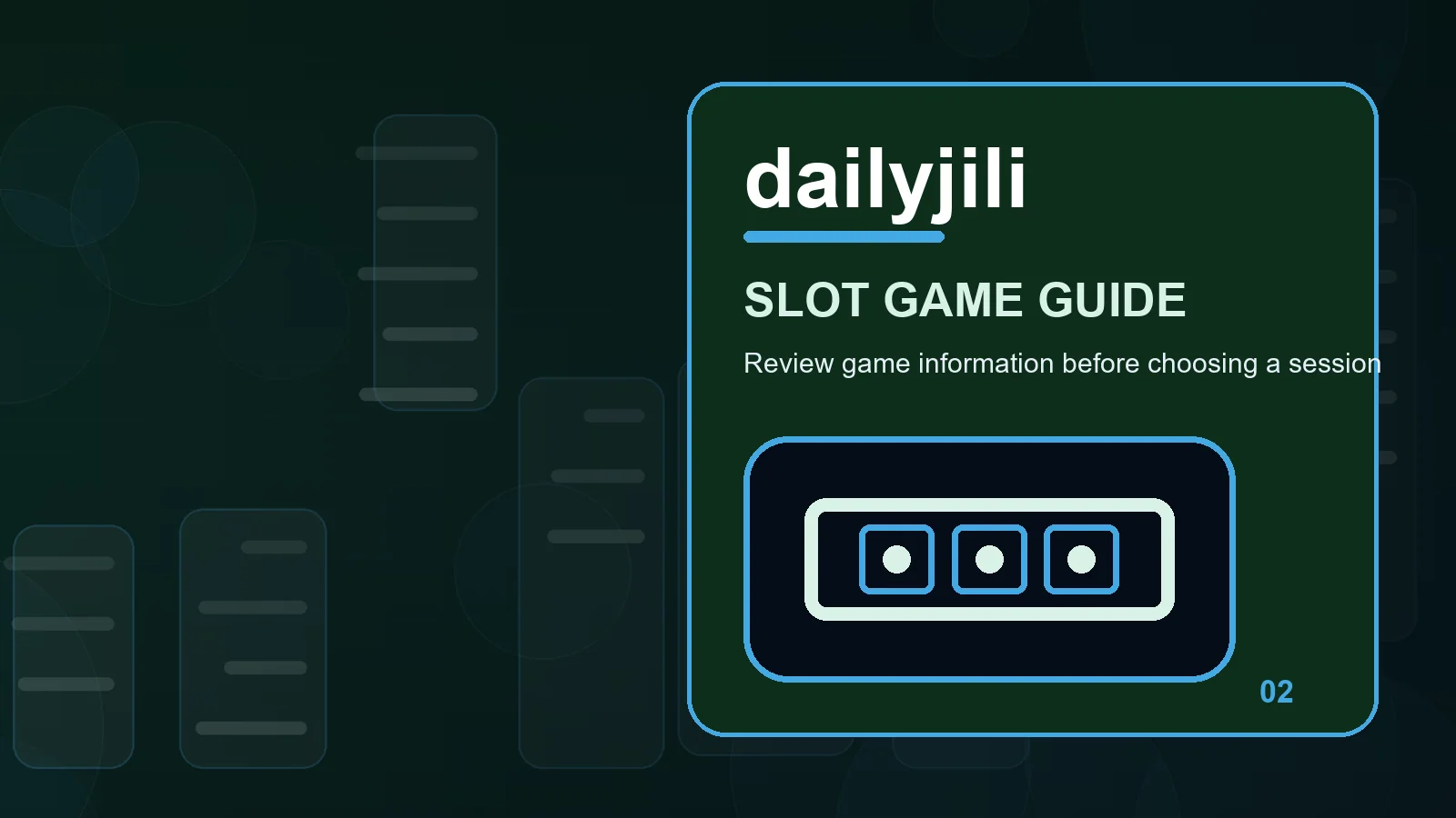 dailyjili slots illustration for a practical check for lobby filters